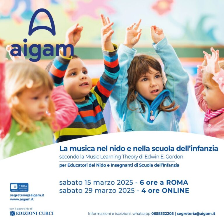 La musica nel nido e nella scuola dell'infanzia