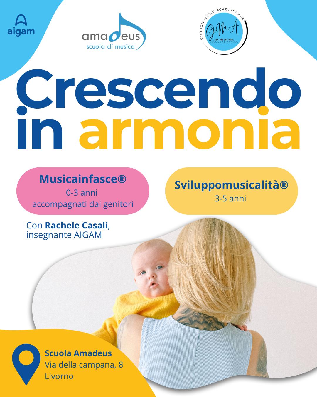 Corsi AIGAM per bambini alla Scuola Amadeus